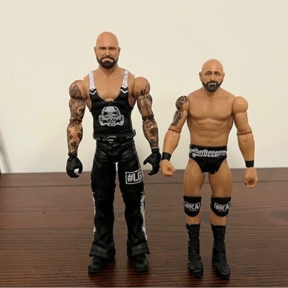 Luke Gallows and Karl Anderson WWE Basic Wrestling Action Figure Toys